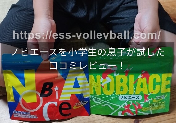 ノビエースを小学生の息子が試した口コミレビュー！